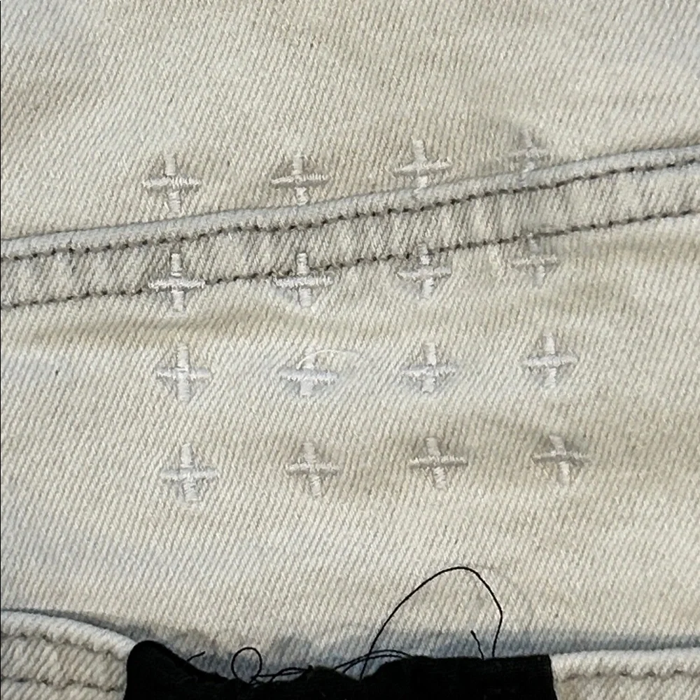 Ksubi Bullet Habits White Jeans size 29 Baggy Streetwear Acubi